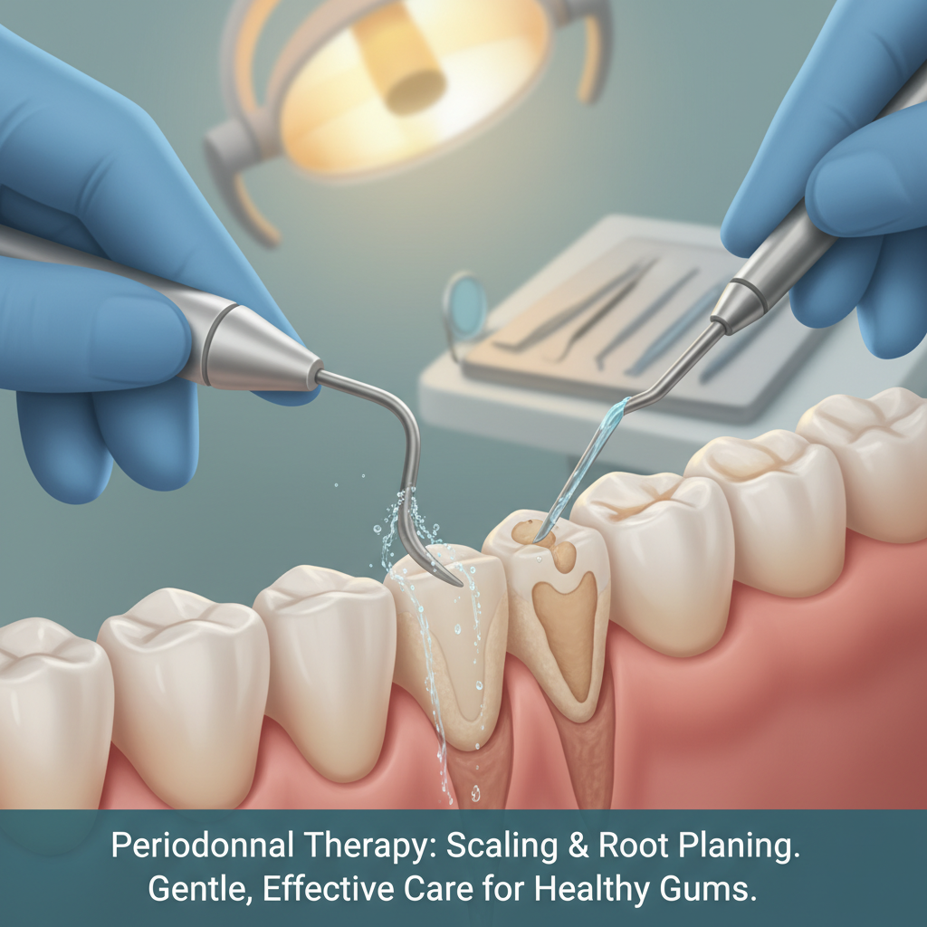 is periodontal therapy painful